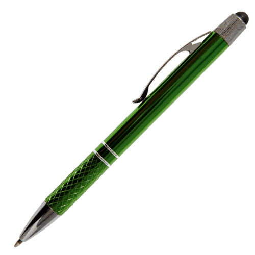 BP7975 - Aluminium Ballpoint Pen With Black Stylus