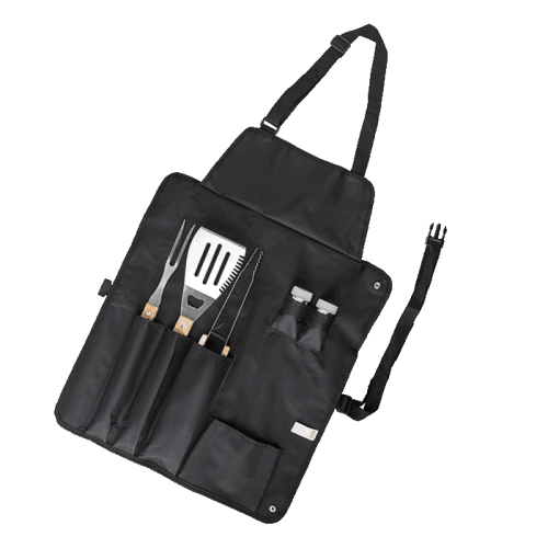 BH2631 - 6 Piece Barbeque Set in Apron
