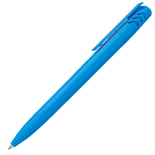 BP7497 - Solid Colour Ballpoint Pen with Matching Coloured Clip