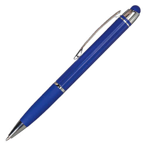BP7594 - Stylus Ballpoint Pen with Matching Coloured Grip