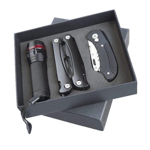 BT0023 - Torch Multi Tool and Knife Gift Set