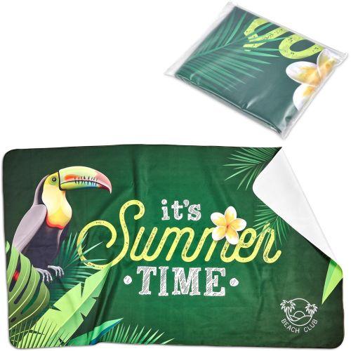 Pre-Printed Sample Hoppla Hula Beach Towel - Single Sided Branding
