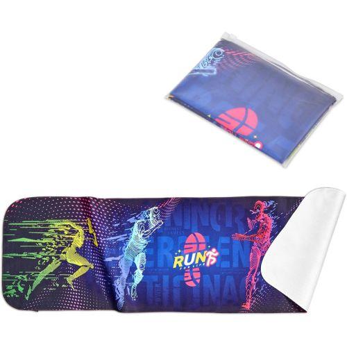Pre-Production Sample Hoppla Relay Sports Towel - Single Sided Branding