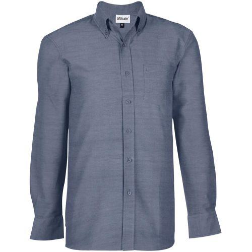 Mens Long Sleeve Oxford Shirt