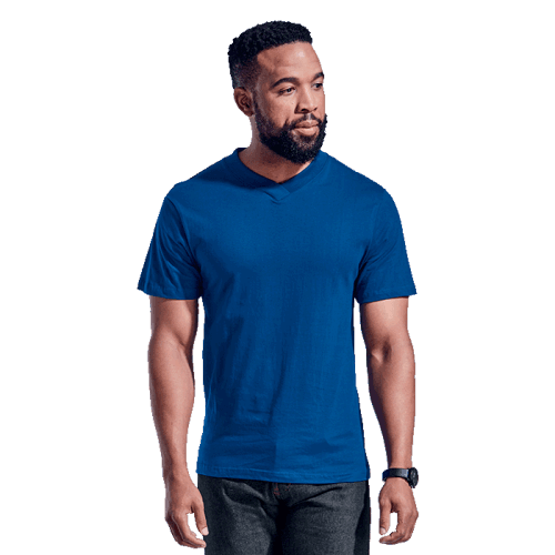 180g Barron V-Neck T-Shirt (TSV180B)