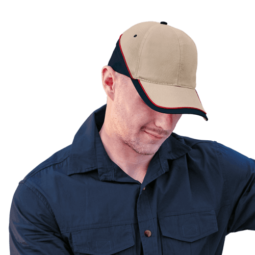 6 Panel Trio Cap (HW018)