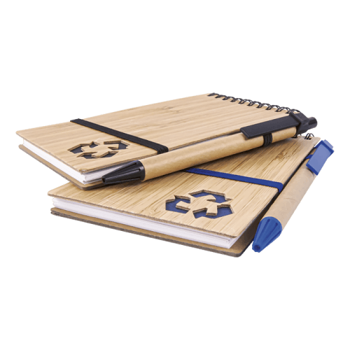 Bamboo Notebook With Pen