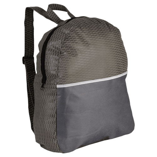 BB0203 - Wave Design Backpack - Non-Woven