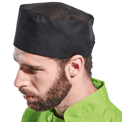 Chef Beanie With Mesh (BC-BM)