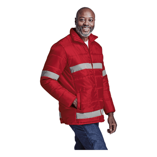 Henli Puffer Hi Vis Jacket