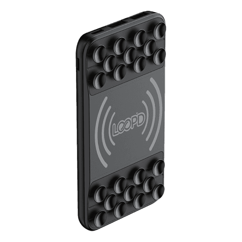 Loopd 5000Mah Wireless Prbank Suction