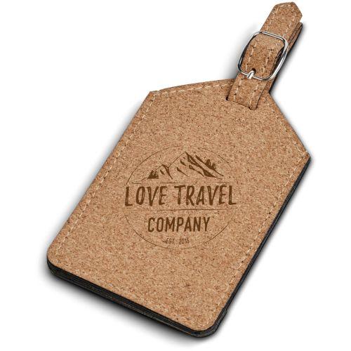 Okiyo Bouken Cork Luggage Tag