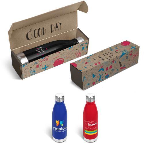 Omega Bottle In Bianca Custom Gift Box