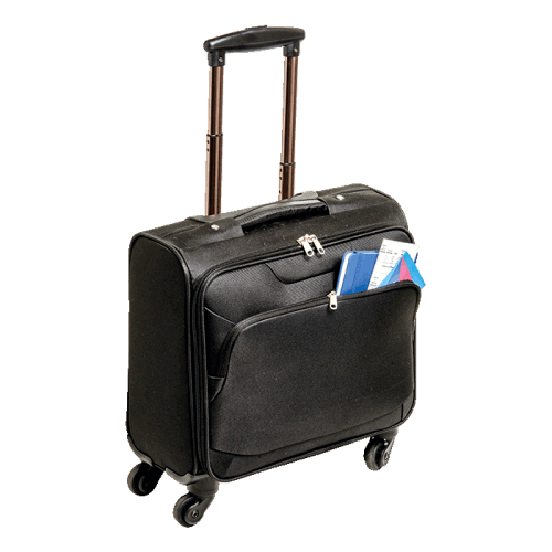 BB0174 - 600D Laptop Trolley Bag with Four Wheels