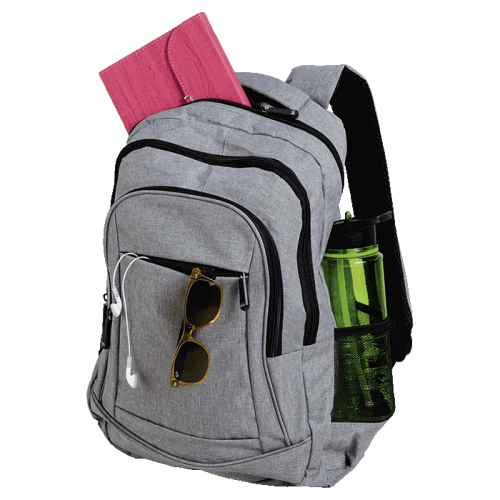 BB0180 - Stylish Front Zip Pocket Backpack