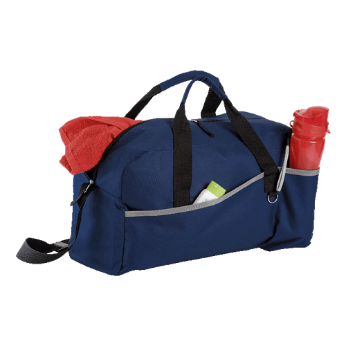 BB0188 - Sports Bag with Grey Trim