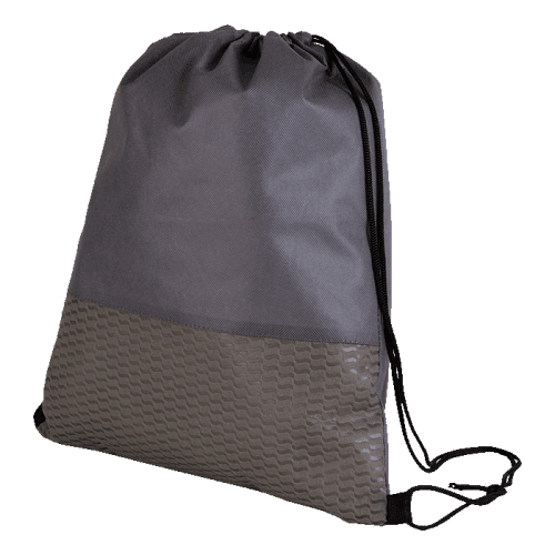 BB0202 - Wave Design Drawstring Bag - Non-Woven
