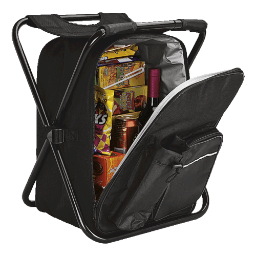 BC0007 - Picnic Chair Backpack Cooler - 420D - 600D - PEVA Lining