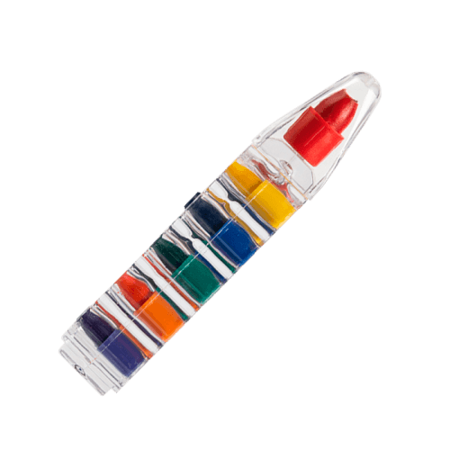 BD8780 - 6 Wax Crayons In Transparent Case