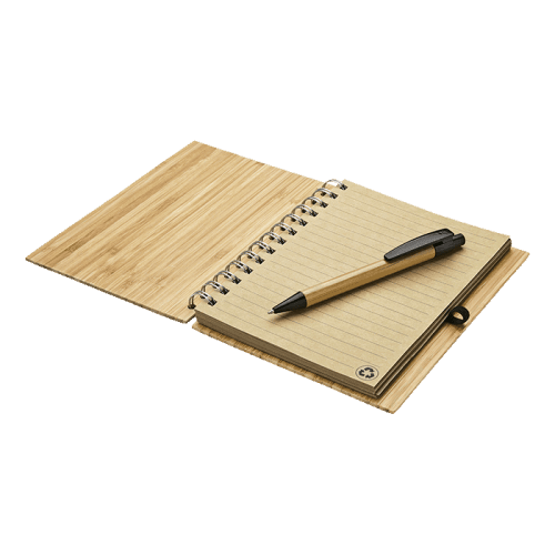 BF0033 - Bamboo Notebook and Pen