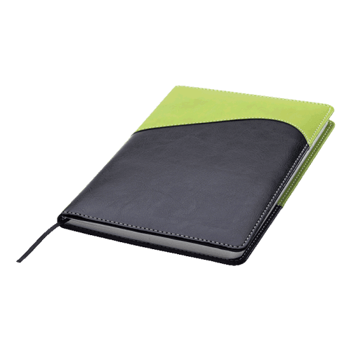 BF0090 - Colour Accent Wave Design Notebook