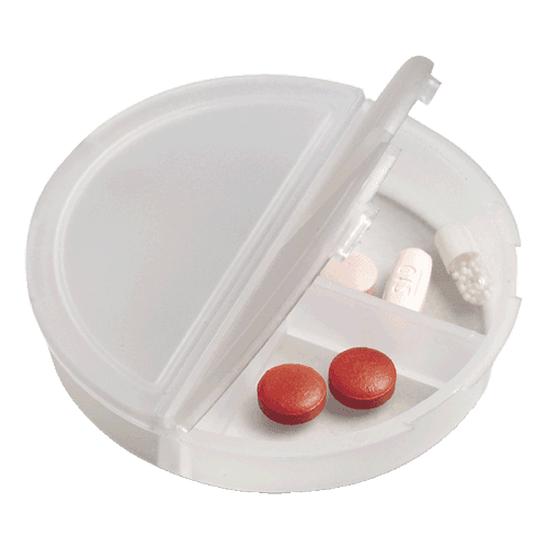 BH4490 - Round 3 Compartment Pill Holder