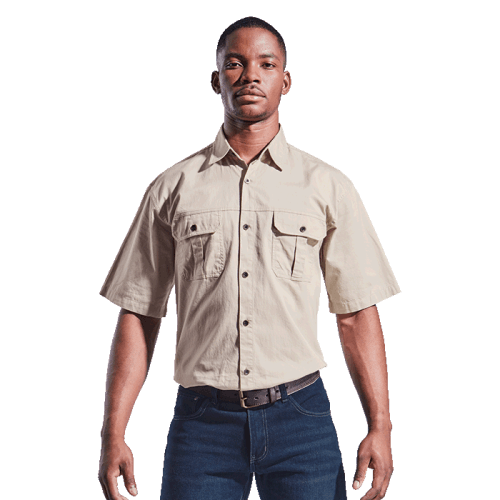 Mens Plain Bush Shirt (LO-BUSH)