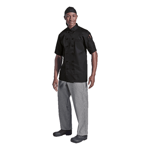 Mens Savona Short Sleeve Chef Jacket (BC-SAV)
