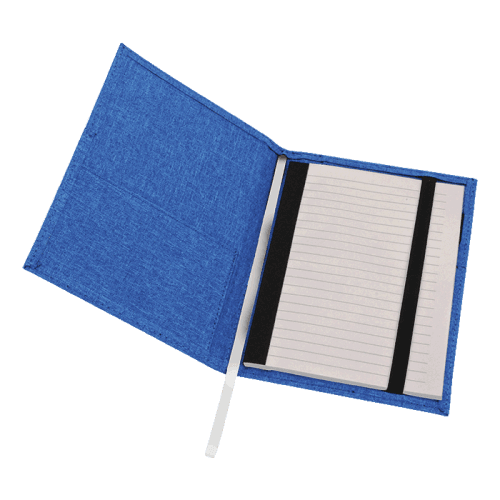 IN0009 - A5 Melange Notebook With Front Pocket